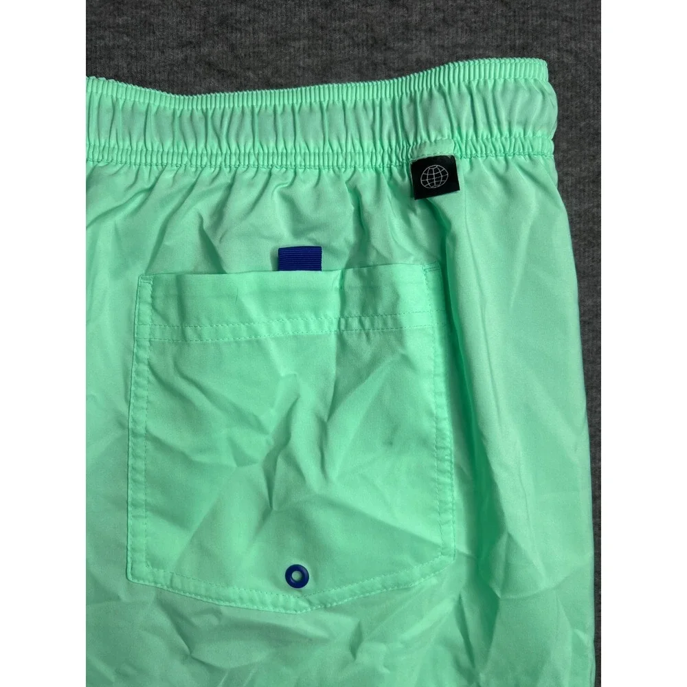 Adidas Mens Flor Log CLX CL Swim Shorts Pulse Mint Green HT2139 2XL NWT